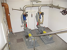 Innenansicht Pumpenraum
